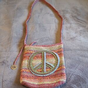 The Sak Multicolor Crochet Crossbody Bag